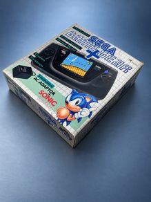 Sega Game Gear Console Sonic Edition - Boxed and Beautiful
