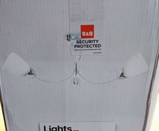 Virgo Chrome plated triple ceiling light