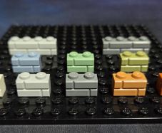 Lego 1x2 1x4 Brick Masonry Profile