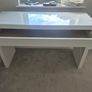 Ikea malm dressing table with glass top Image 2