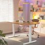 Standing Desk with USB Charging Port, 120 x 60 cm, 4 Preset Height Settings Image 9