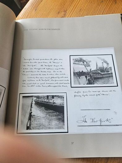 Titanic Album. Father Brown. Large Volume Hardback With Dustjacket In Good Condition.  See Photos For Same.