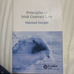 Principles of Irish Contact Law
