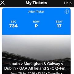 Louth v Monaghan & Dublin v Galway