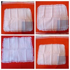 Four cotton cushion covers