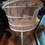 1970s Wicker Chair Image 7