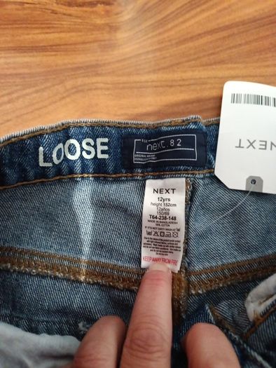 Next Jeans 12 years BNWT