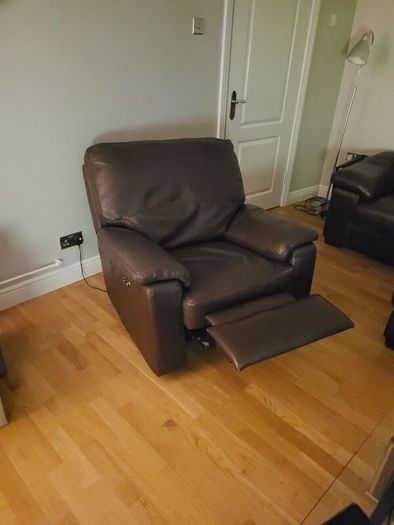 full Leather corner Suite