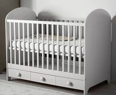 Cot Bed Ikea Gonatt Grey Kildare/offaly Border