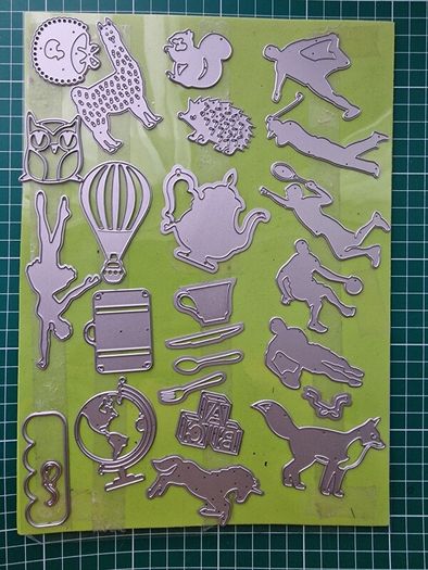 Metal dies for cutting machines set-2