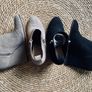 Clarks plus Lorenzo Ocean Grey Suede wedge booties Image 8