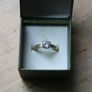 9ct Yellow Gold  Zirconia  Dress Ring 2,4g Image 8
