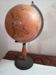 Rare, Large Vintage Globe Italian Paravia