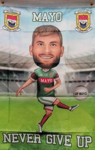 Aiden O'Shea Mayo flag 3ft x 2ft.