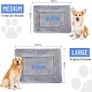 Dog Bed Large Washable, Plush Pet Cat Beds Cushion Mattress, Soft Warm Dog Mat Pad for Medium Large Dogs Image 2