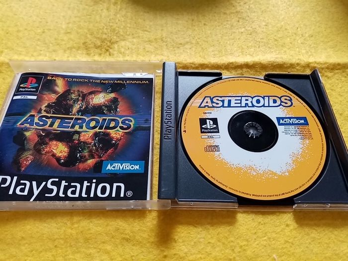 Asteroids PlayStation 1 Ps1 PlayStation 2 ps2 games Original