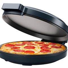 Everything Maker, 30cm Pizza Oven Electric More, 1570W, 220 C Non-Stick, High Heat, Digital Cookbook, LED Indicator, Vertical Storage