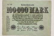 Germany 100000 Mark 1923 Banknote