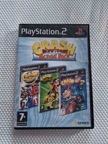 Crash Bandicoot Action Pack 3 Games PlayStation2 Ps2 Games Original