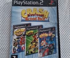 Crash Bandicoot Action Pack 3 Games PlayStation2 Ps2 Games Original