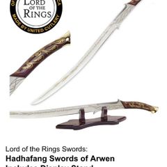 lord of the rings replica sword