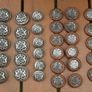 Vintage  Military European Uniform Buttons,Armee Militare 1234 Image 2