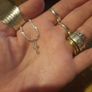 silver bracelet with cross Image 2
