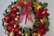 Christmas door wreath