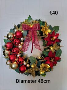 Christmas door wreath
