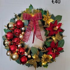 Christmas door wreath