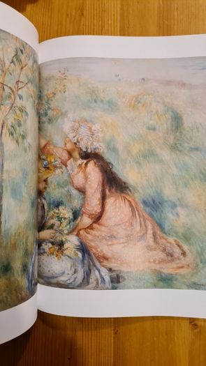 Monet Renoir. And The Impressionist Landscape Exhibition Guide. First edition In Very Good Condition. Large Volume Book.