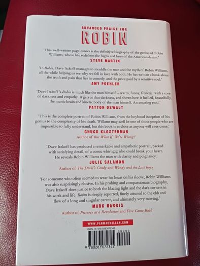 Robin/ Biography of Robin Williams/ Dave Itzkoff/2018