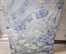Blue Flowers decorative painting