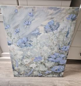 Blue Flowers decorative painting