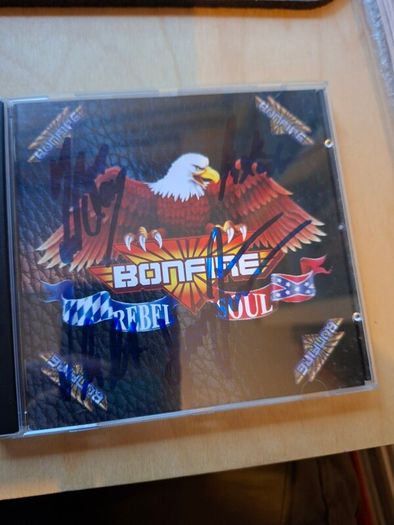 BONFIRE: Rebel Soul CD -Autographed