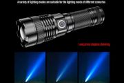 Super Bright LED Flashlight, Zoomable  Torch,