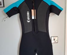 Gul black JNR Wetsuit