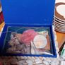 Natural Shell jewellery  box display case Image 3