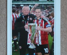 Sheffield United Billy Sharp signed large photo