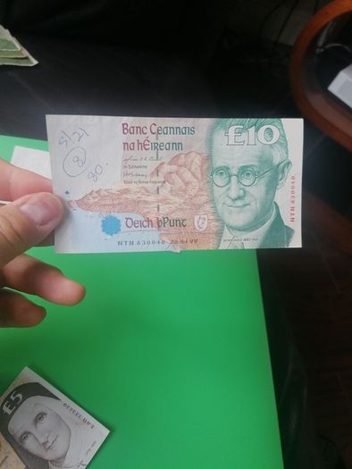 Irish Series C Banknotes
