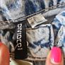 Denim Maxi Skirt Divided UK8 New Image 4