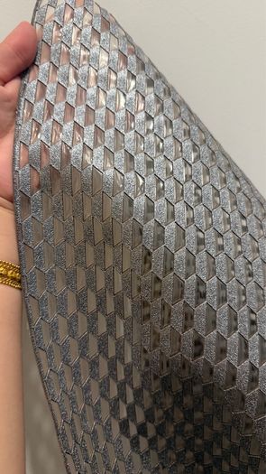 Embosed table runner