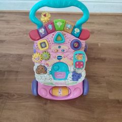 VTech Baby First Steps Baby Walker Pink