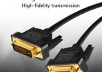 FSU 3M DVI-D (24+1) Dual Link (Male/Male) 1080P Gold-Plated Slim Cable (Brand New/Warranty)