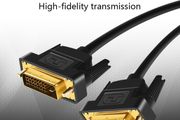 FSU 3M DVI-D (24+1) Dual Link (Male/Male) 1080P Gold-Plated Slim Cable (Brand New/Warranty)