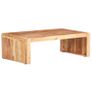 Coffee Table 110x63x35 cm Solid Acacia Wood Image 9