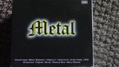 Metal - 3 x CDs Box Set (Sabbath, Motorhead, UFO, Uriah Heep, Magnum, etc)