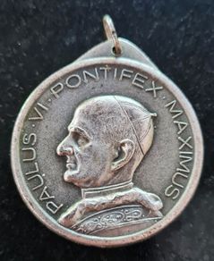 Italy Holy Medal Roma Paulus Vi Pontifex Maximus