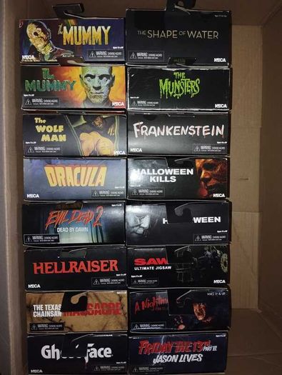 NECA Horror Figures  Never Opened  Brand New in Box
