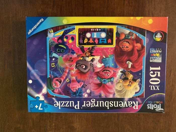 trolls puzzle 150 pieces aged 7+